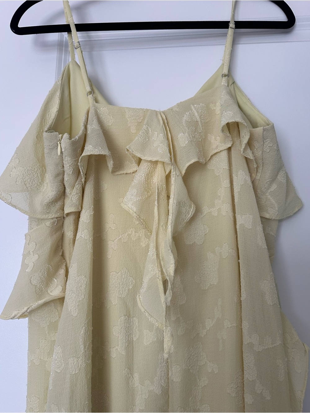 Wild Fable Yellow Ruffle Maxi Dress - Picture 3 of 7